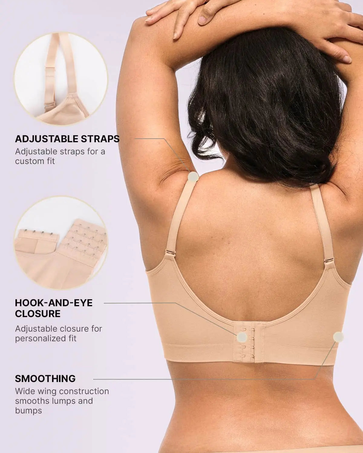 Bare Essentials™ Skin Flow Smooth Unlined Wireless Bra