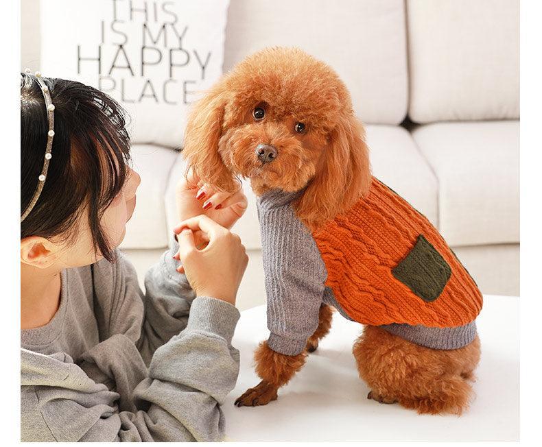 Cozy Cotton Dog Sweater-0