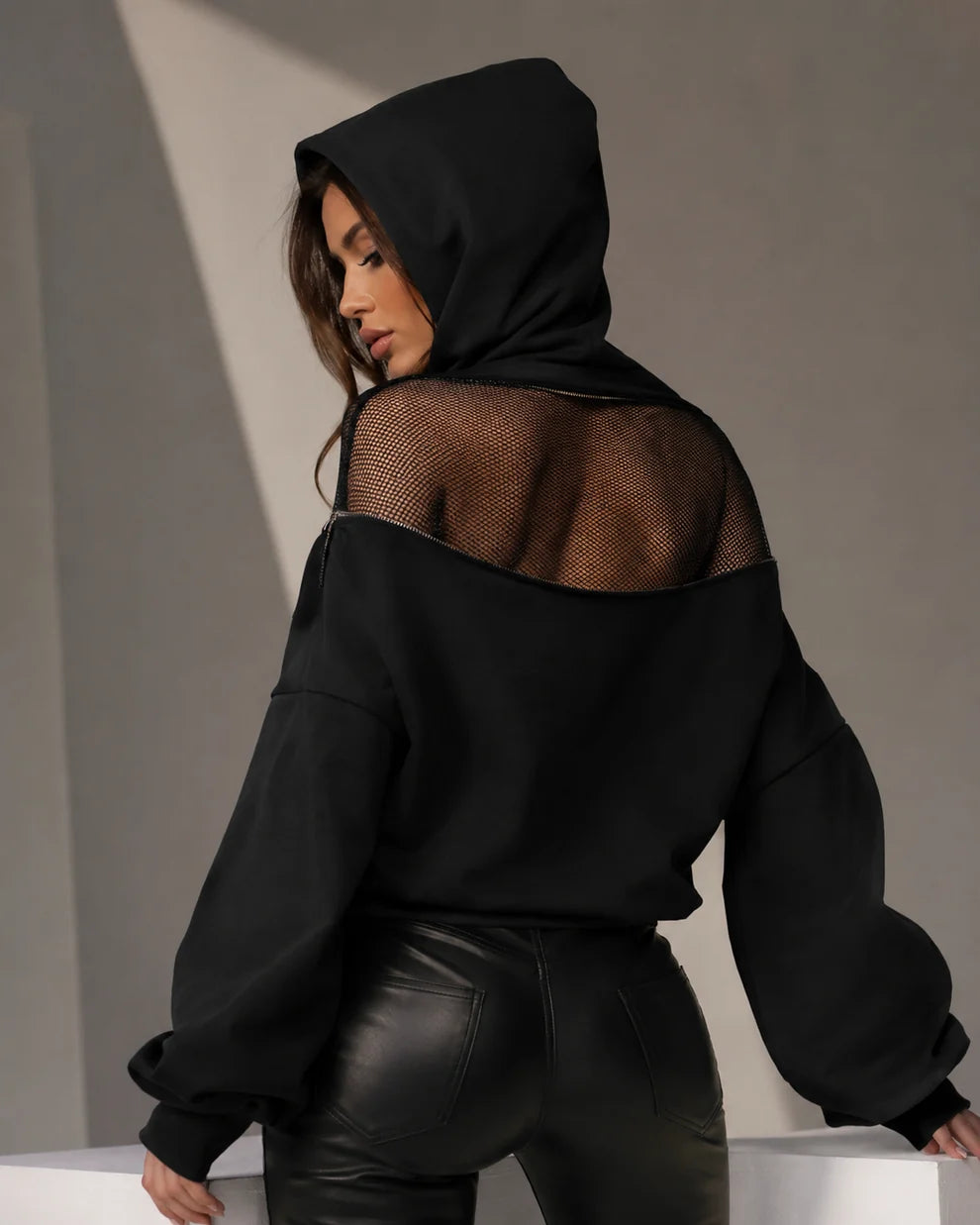 SD™ Backless Zipper Hoodie