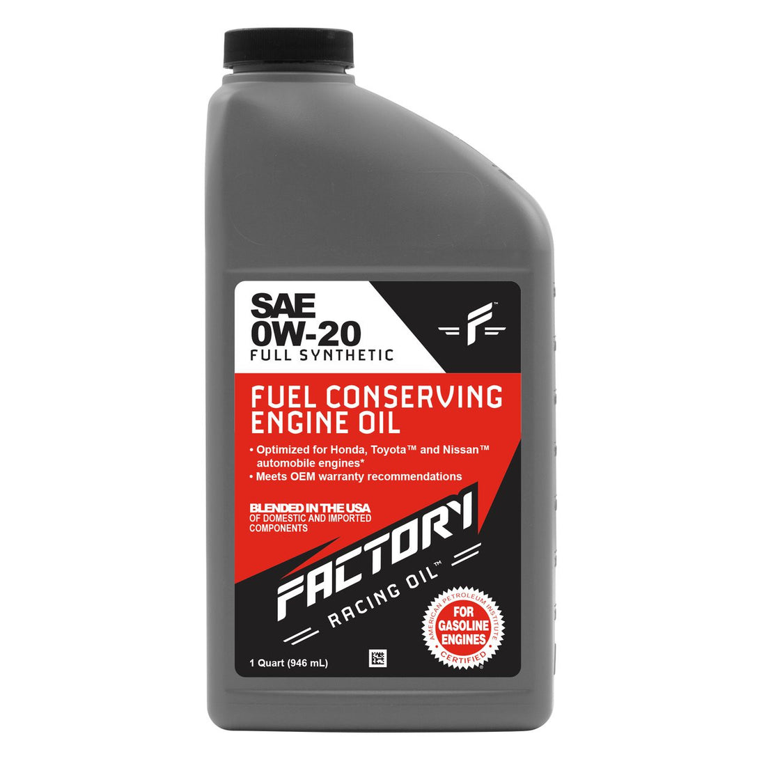Factory Racing Parts Deluxe Oil Change Kit for Honda Civic 1.8L 2012-2015 0W-20 Full Synthetic - 3.5 Quarts-0
