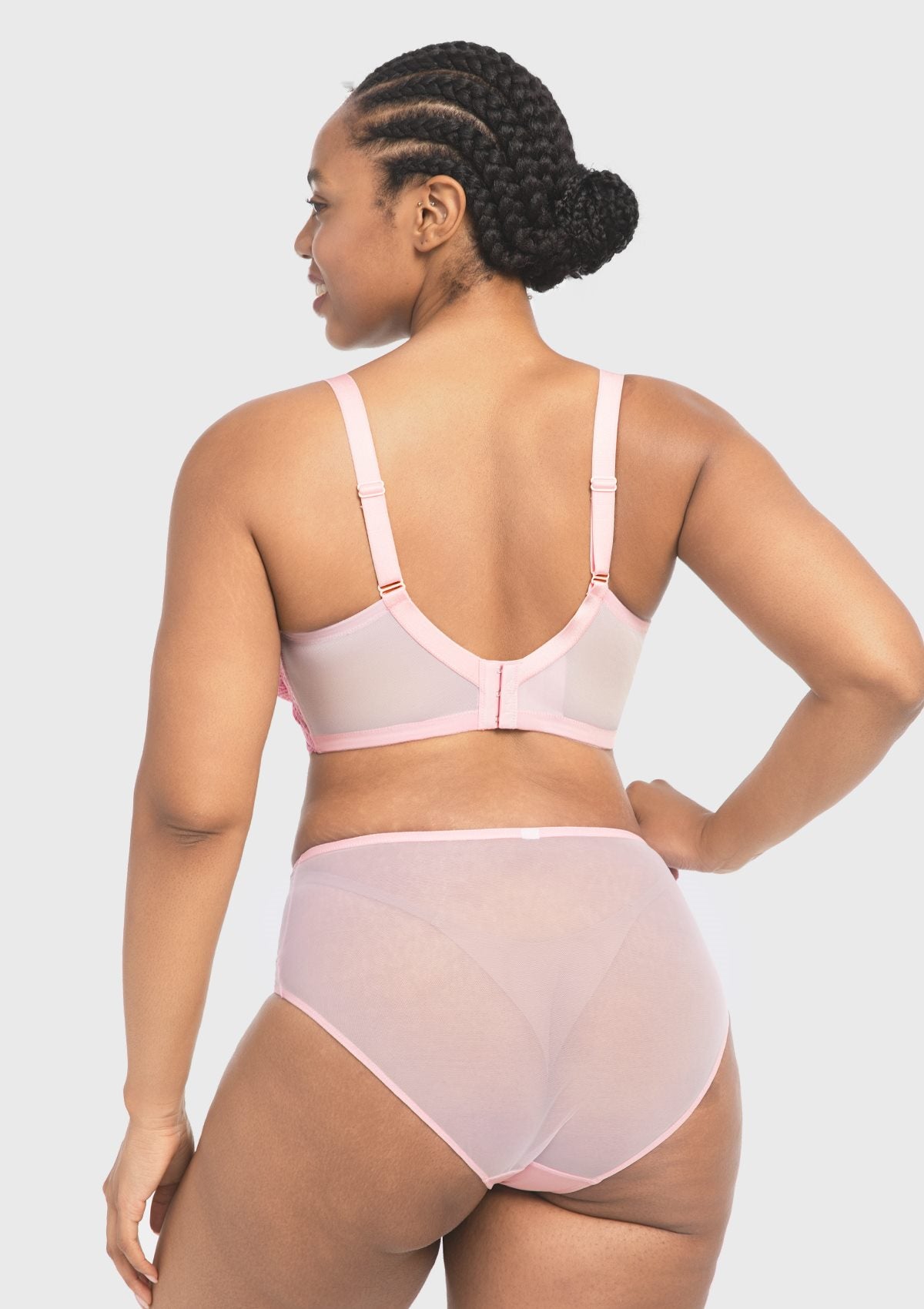 Mermaid Scales Lace Unlined Bra